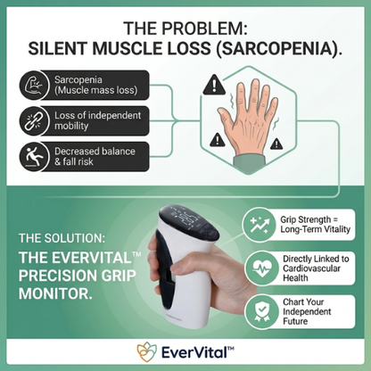 EverVital™ Precision Grip: Digital Longevity & Rehab Tracker